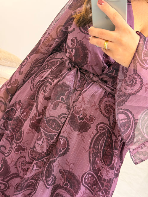 Ophelia Dress Purple