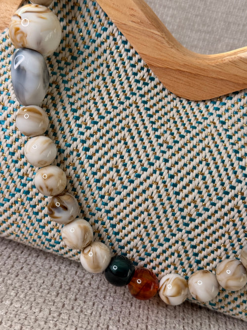 Klelia Bag Πετρόλ