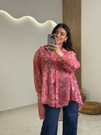 Kelly Πουκάμισο Rose-Red