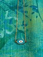 Ματάκι Τιρκουάζ Stainless Steel