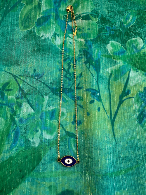 Ματάκι Μπλε Stainless Steel