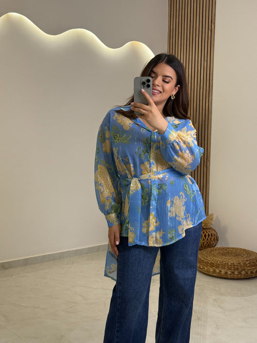 Kelly Πουκάμισο Blue