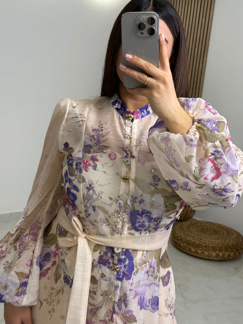 Swarovski Dress Lilac