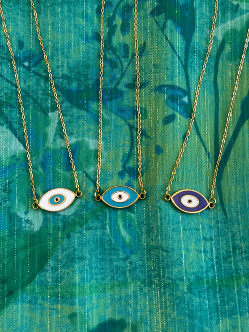 Ματάκι Μπλε Stainless Steel