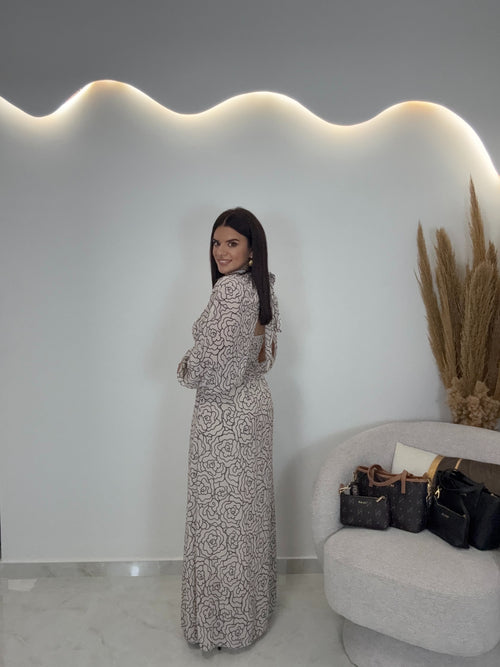 Olivia Dress Off White