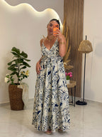 Lenia Dress Blue