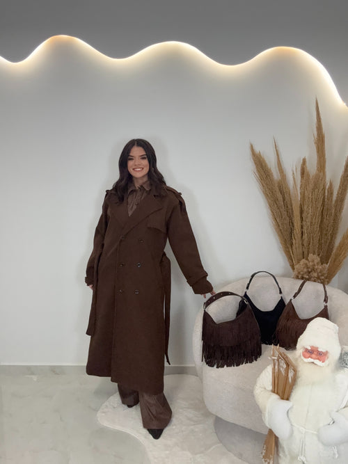 Reina Παλτό Chocolate