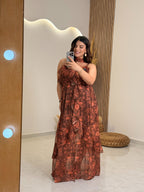 Emily Dress Chocolate