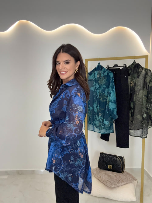 Πουκάμισο Venia Μπλε