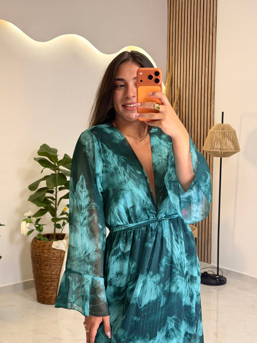Alexia Dress Σμαραγδί