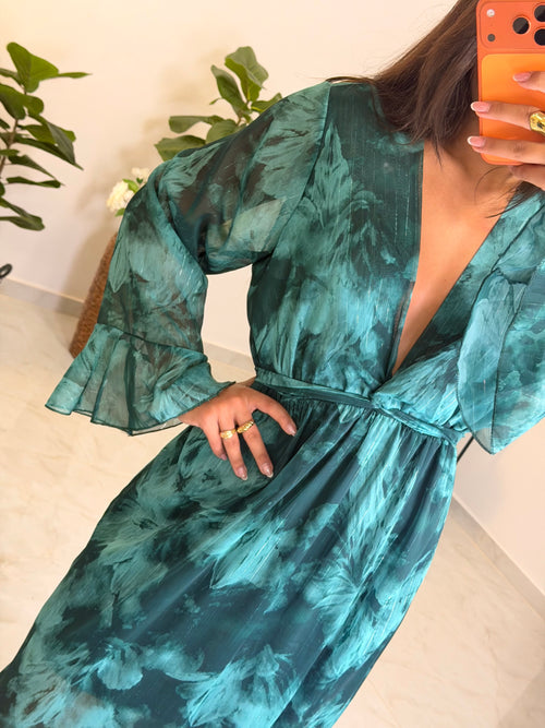 Alexia Dress Σμαραγδί