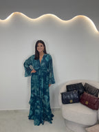 Cecilia Dress Πετρόλ