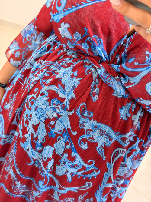 Cecilia Dress Cherry