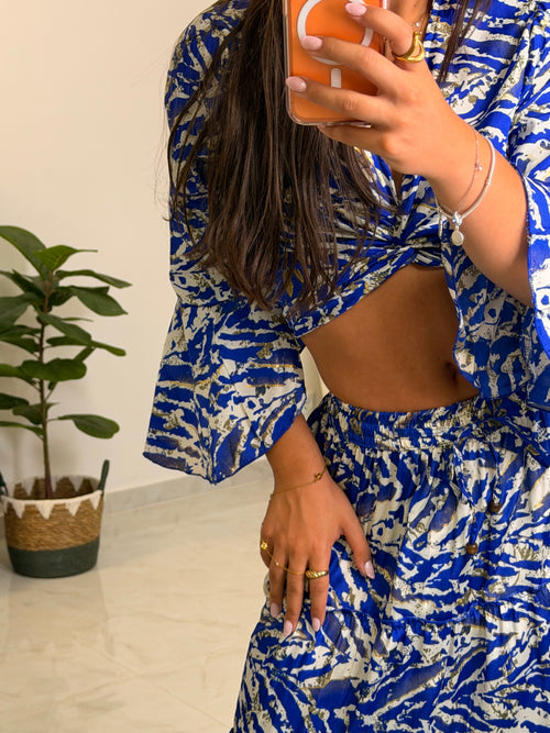 Jasmin Set Blue