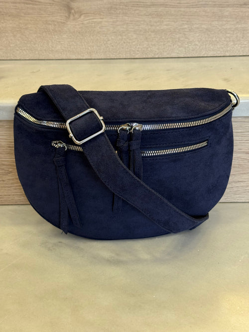 Χιαστί Τσαντάκι Μπλε