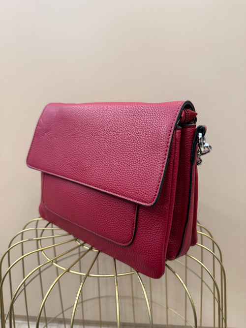 Sara Χιαστί Τσαντάκι Wine Red