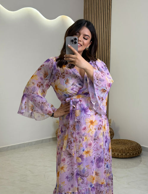 Annita Dress Lilac