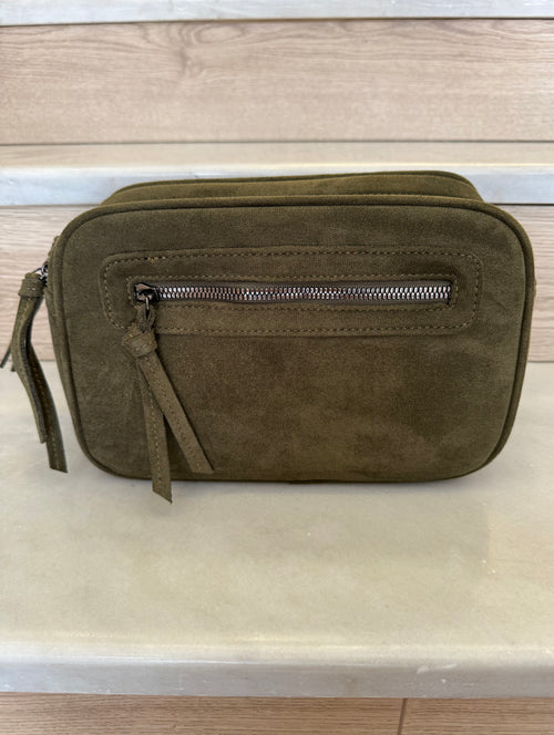 Χιαστί Τσαντάκι Χακί