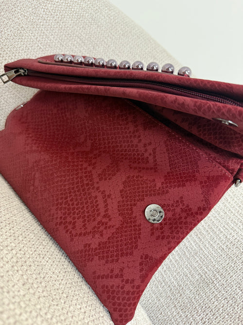 Erietta Bag Μπορντώ