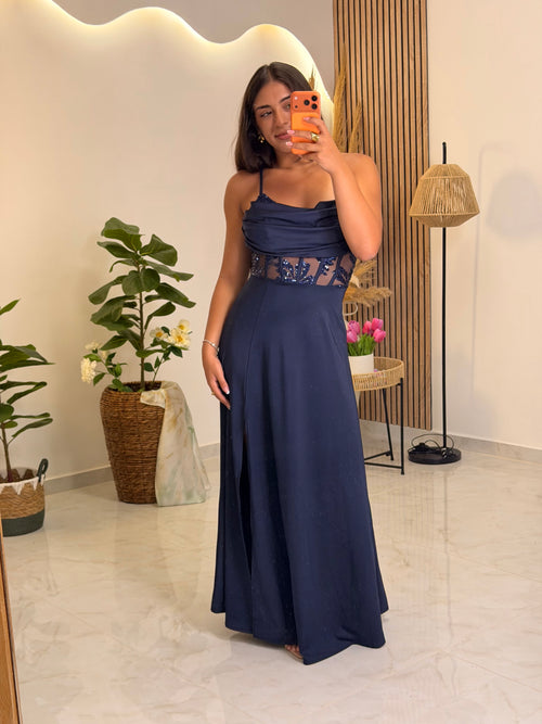 Erietta Dress Blue