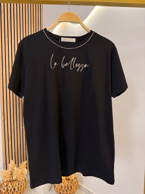 T-Shirt Black La Bellegga