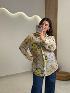 Floria Πουκάμισο Yellow