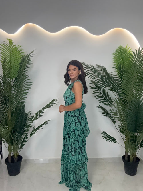 Eliza Set Black-Green