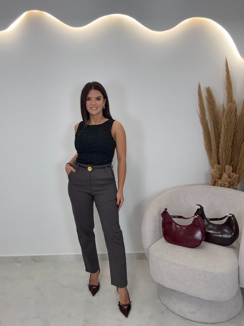 Παντελόνι Office Dark Grey