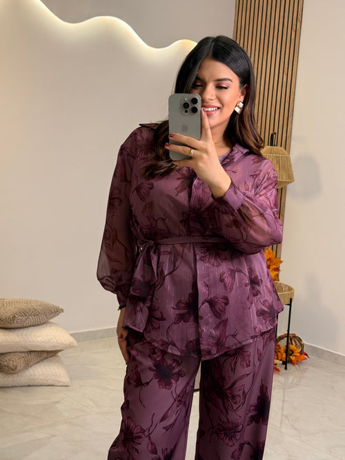 Amber Set Purple