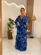 Lidia Dress Blue