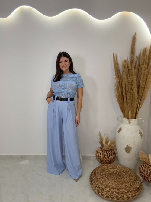 Cilia Παντελόνα Baby Blue