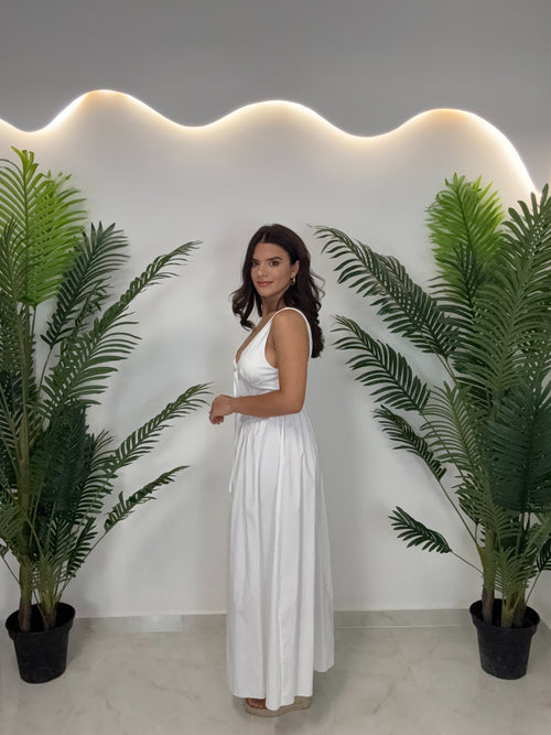 Linda White Dress