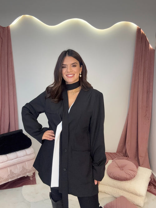 Valeria Blazer Black