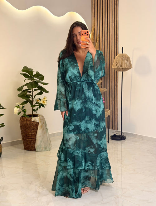 Alexia Dress Σμαραγδί