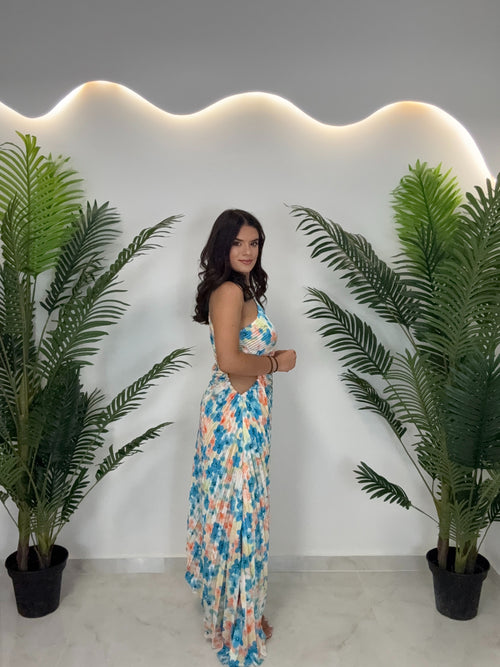 Floral Dress Blue
