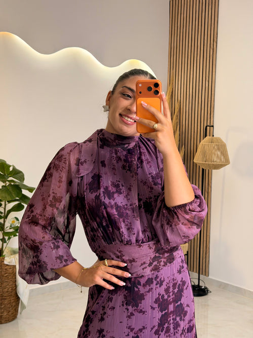 Zenilda Dress Purple