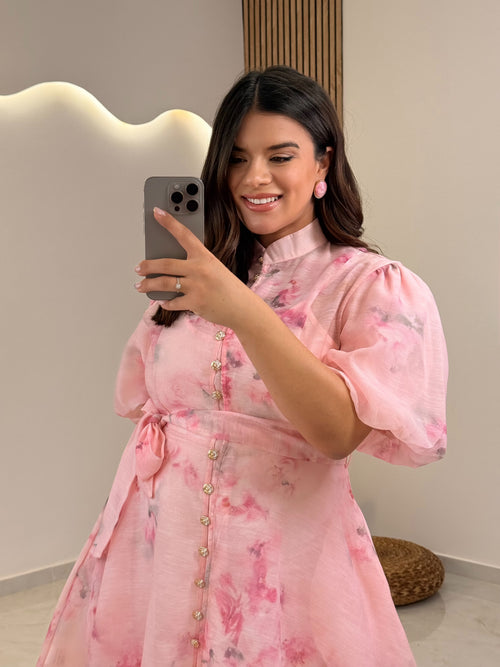 Amalia Dress Rose