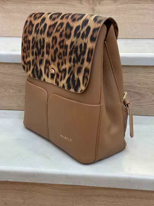 Animal Print Backpack