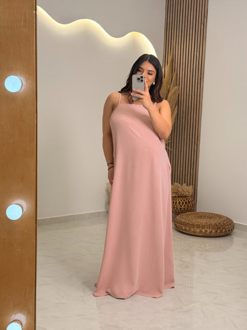 Anelia Dress Rose Powder
