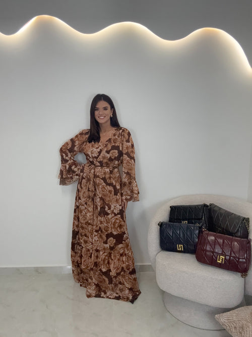 Renata Dress Chocolate