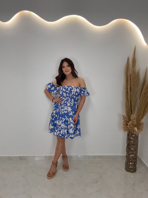 Jaklin Dress Blue