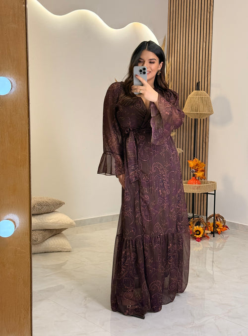 Ophelia Dress Chocolate