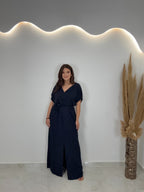 Valia Dress Navy Blue