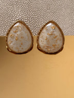White Gold Earrings