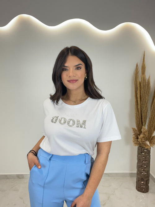 T-shirt Mood White