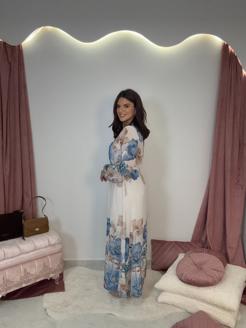 Floral Dress Blue