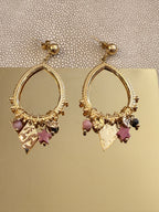 Rose-Gold Star Earrings