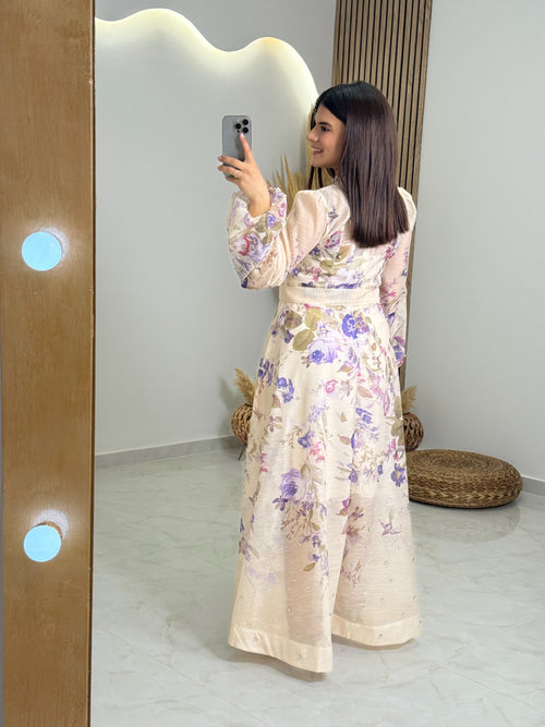 Swarovski Dress Lilac