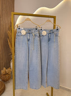 Strass Jeans Light Blue