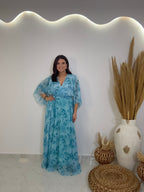 Lina Dress Τιρκουάζ